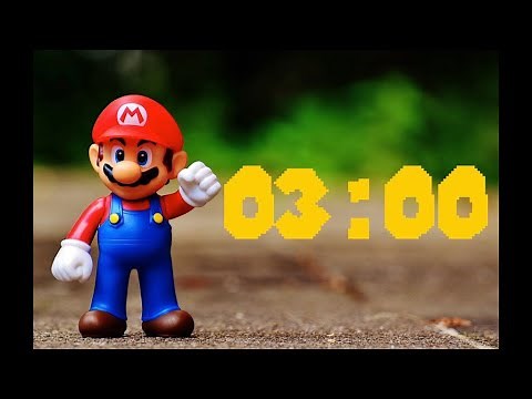 3-Minute Super Mario Bros Timer with Music