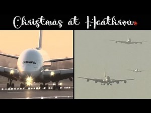 LIVE: Christmas at London Heathrow Airport