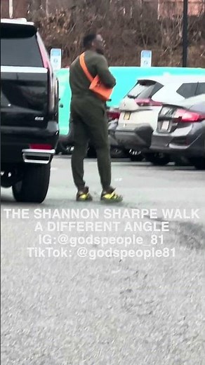 Shannon Sharpe Getting out of Car: The Shannon Sharpe Walk
