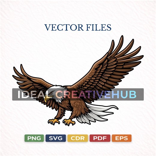 American Flying Eagle SVG, USA Eagle Patriotic Vector for T Shirt Decal Sticker, Independence, Fourth(4th) of July, Memorial, Veterans Day - Etsy