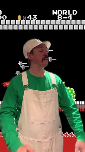 A true victory. #luigi #cosplay #luigicosplay #supermariobros #fyp
