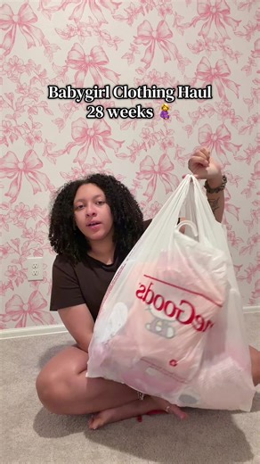 Essential Babygirl Clothing Haul at 28 Weeks