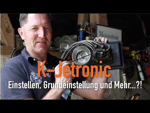 K-Jetronic - Adjustment, basic settings, and more...?! Explained by a master mechanic