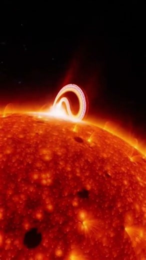 The Sun is a Giant Ball of Energy ☀️ #sun #spacefacts #universe #cosmos #lifestyle