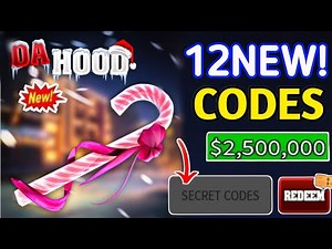 🔔 Update 2025 🔔 DA HOOD CODES 2025 - DA HOOD ROBLOX CODES 2025