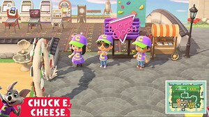 5.1K views · 74 reactions | For today’s Fun Break, we visit The ChuckEChz Island on #AnimalCrossing. ️  Watch the video for a few highlights and then join us live at 3:30 CST at twitch.tv/chuckecheese | Chuck E. Cheese | Facebook