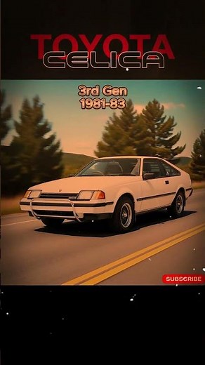 Toyota Celica Evolution (1970–2006) | 7 Generations & GT-Four Legacy