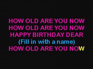 TRADITIONAL - HAPPY BIRTHDAY (KARAOKE VERSION & LYRICS & INSTRUMENTAL)
