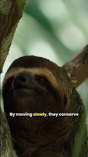 Why Do Sloths Move So Slowly?