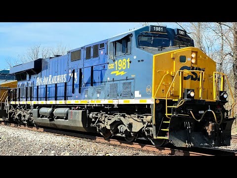 [4K] HERITAGE UNIT ALERT! UP, CSX & BNSF action on the Mainlines!