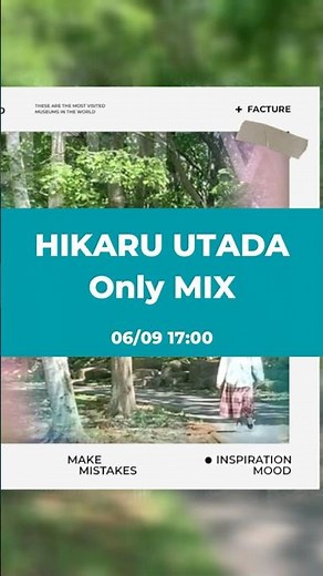 🌳宇多田ヒカルMIX｜木漏れ日の中で聴きたい名曲セレクション🎧