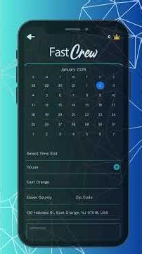 How to Book Your First Service on Fast Crew | Step by Step Guide