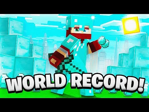 Getting FULL DIAMOND Armour in 10 MINUTES | Minecraft Speedrun