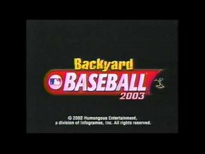Backyard Baseball 2003 Commercial (2002, USA)