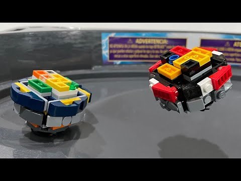 VANISH FAFNIR vs DYNAMITE BELIAL | Lego Beyblade Battle | Y-tastic