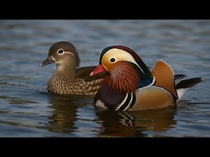 Mandarin Duck The Most Beautiful Bird on Water ! Stunning Wildlife Documentary