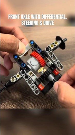 LEGO Technic Front Axle with Differential, Steering & Drive