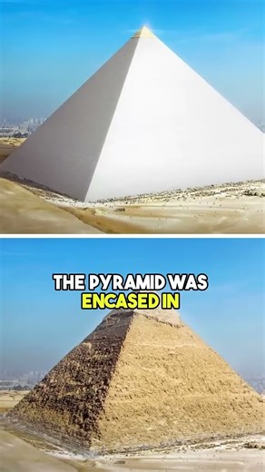 The Pyramid of Giza Looked NOTHING Like Today…#Pyramids #Shorts #ViralShorts #AncientEgypt #History