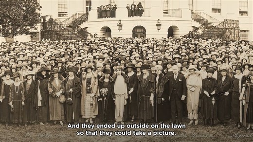 7.4K views · 227 reactions | On this day 100 years ago, more than 1,300 Pi Phis joined for a photo on the White House lawn after presenting a portrait of First Lady Grace Goodhue Coolidge, Vermont Beta. Watch Pi Beta Phi Historian and Archivist Fran DeSimone Becque, New York Alpha, share more about the history of the day, then read more at pibetaphi.org/blog. | Pi Beta Phi | Facebook