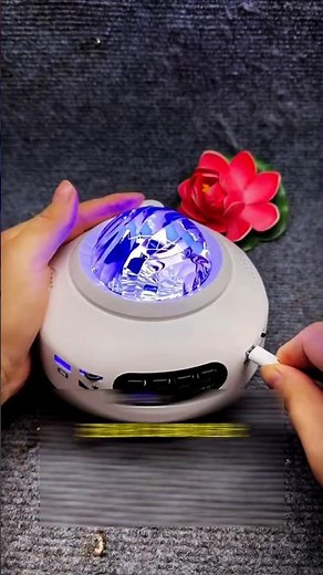 LED Starry Sky Galaxy Projector Night Light 360° Rotate 🌐 #skyprojector #projectorlight #shorts