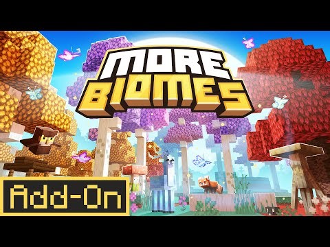 More Biomes Add-On Review – 13 New Biomes,30+ Structures & Mobs in Minecraft PE