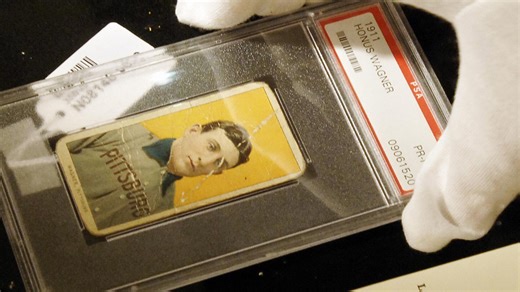 'Holy Grail' Honus Wagner card sells for over $5M as family auctions it from grandfather's collection