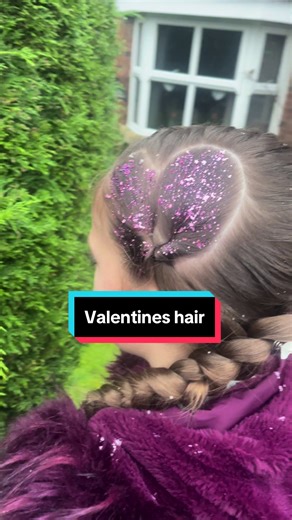 Valentine's Hair Heart Design Tutorial