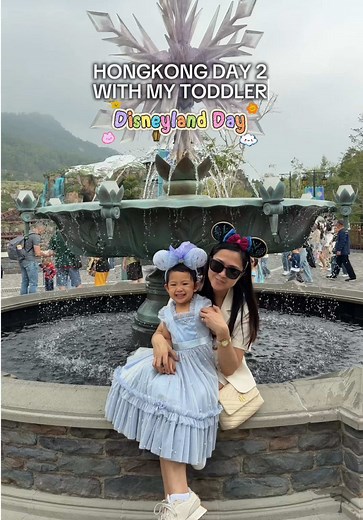 HK Day 2 — Disneyland Day! 🏰✨ Our best trip yet 🥹 Ellie was able to appreciate Disneyland more this time, which made the whole experience extra special for us. We will definitely come back! 🤍 Also highly recommend getting the early entry pass, especially if you’re with a toddler, para hindi masyado nagmamadali and you get to enjoy the rides before the lines get long. ✨