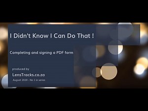 Adobe Acrobat Reader Fill and Sign - how to complete and sign a pdf form