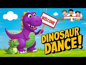 Dino Dance Song for Kids | Fun and Educational Dinosaurs Song #youtube