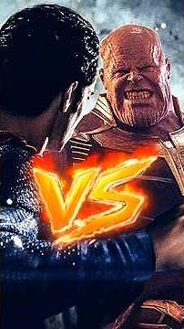 Superman VS Thanos #Shorts #Endgame