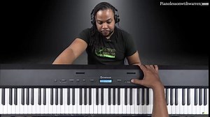 Starfavor SP-20 Digital iano 88 Keys Weighted Keyboard with Hammer Action, Bluetooth MIDI & Piano Bench Bundle, Black