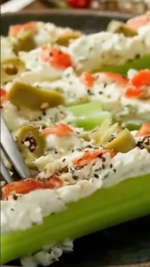 🥬✨ Classic Holiday Stuffed Celery