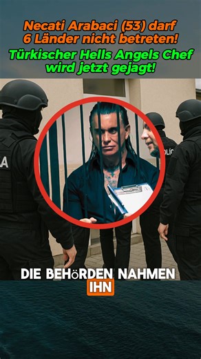 😱🔥 Türkischer Hells Angels Boss (53) wird jetzt gejagt – 6 Länder darf er nicht betreten! 🔥😱 ​ Necati Arabaci – besser bekannt als der „schöne Neco“ – war einst einer der mächtigsten Hells Angels Europas. Sein Name stand für Macht, Geld und ein Leben im Luxus. Doch diese Zeit ist vorbei. Heute ist er ein Gejagter. ​ Der 53-Jährige, der ursprünglich aus Köln stammt, darf mittlerweile 6 Länder überhaupt nicht mehr betreten. In zwei weiteren Ländern taucht er gar nicht erst auf, aus Angst, sofo