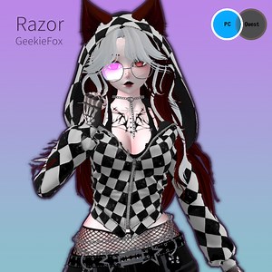 Razor (PC ONLY, FACE TRACKING, & VRCFURY ADD-ONS)