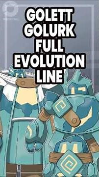 What If your Favorite Pokémon had a full EVOLUTION LINE?! #ghosttype #fakemon #golurk