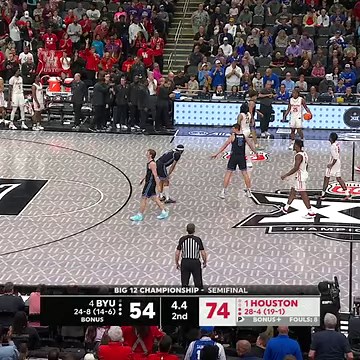 Cougs to the conference championship 🙌 Houston Cougar Men's Hoops will have a shot at its first-ever men's Big 12 title! | ESPN