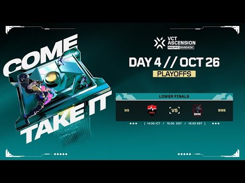 NS vs BME - VCT ASCENSION Pacific 2025 - Lower Finals