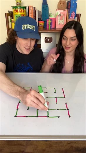 Nate & Casey Bush on Instagram: "GRID WARS😈🏁 (Glinda🩷 vs Elphaba💚 edition) #gamenight #boardgames #games #coupleschallenge #challenge"
