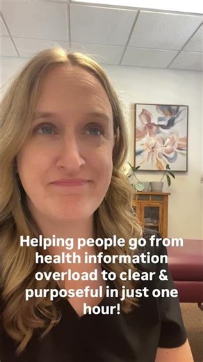 Let me help you take ownership of your health!