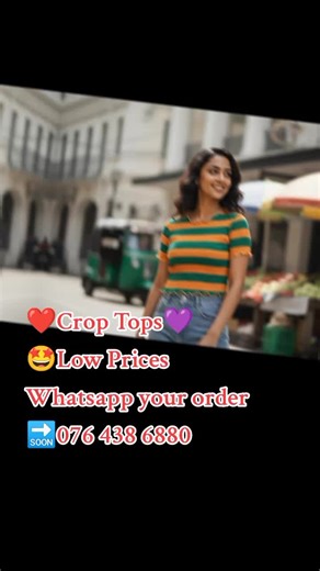 Stylish Ribbed Crop Tops Now Available!