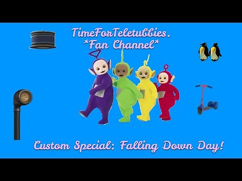 Teletubbies | Custom Special: Falling Down Day!