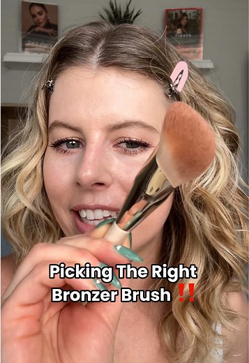 Bronzer Application Tutorial with Makeup Brushes