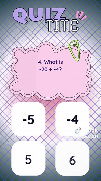 Integer Division Quiz: Test Your Math Skills!