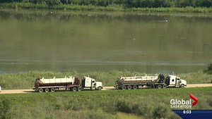 ‘It’s not as bad as what people fear’: Local expert on North Saskatchewan River oil spill