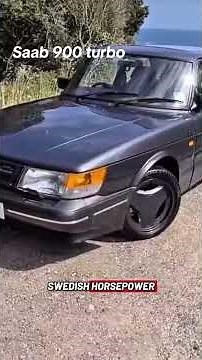 Saab 900 Turbo – Born from Jets ✈️🔥 Sweden