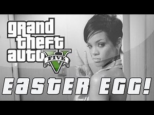 Grand Theft Auto 5 | Rihanna Character Model Easter Egg! (GTA V)