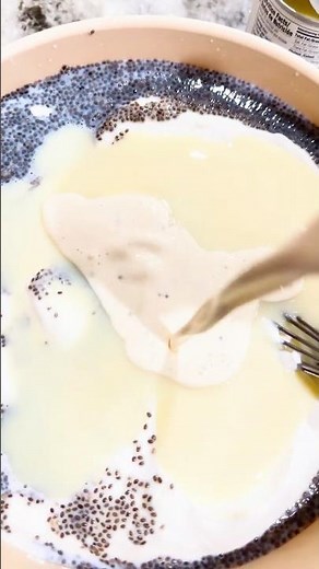 Healthy Greek yogurt with chia seeds.Simple, clean, and perfect for a healthy breakfast or snack.