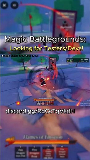 Magic Battlegrounds Combat Sneak #battlegrounds #fairytail #roblox #anime