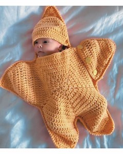 Star Cocoon - Star Snuggy - Baby Star Snuggy - Baby Star Cocoon - Coccoon - Newborn to 2 Months - Crochet Star Pattern - Crochet Pattern - Etsy
